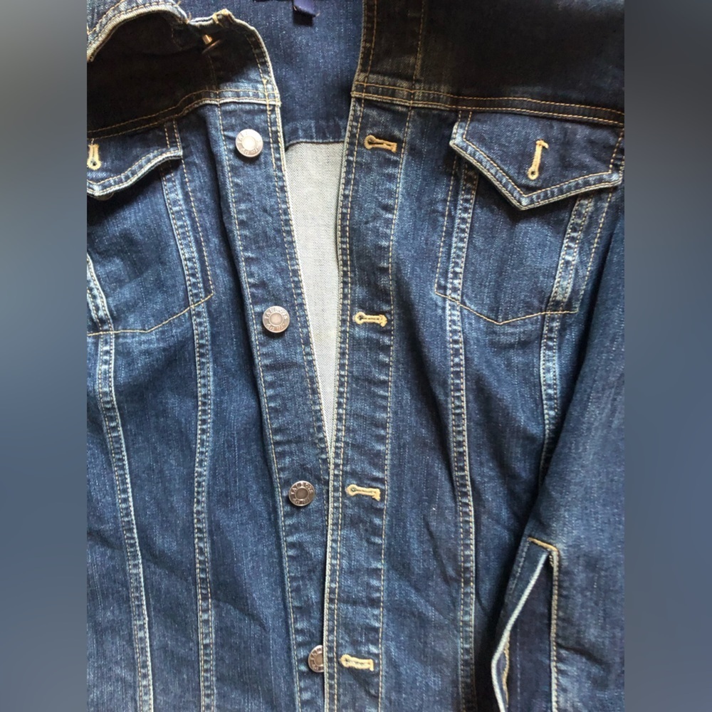 Talbots Size 2XP Denim Jean Jacket - Picture 3 of 12